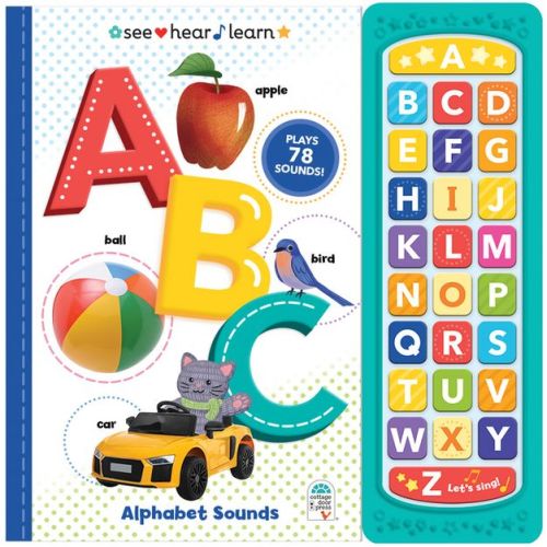ABC (See Hear Learn) - by Jaye Garnett (Board Book)