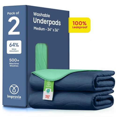 34x36in, IMPROVIA® Washable Pads, 2-Pack