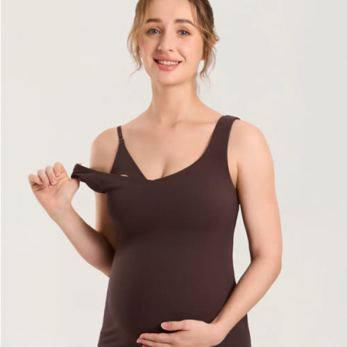 Natrelax® V Neck Nursing Tank Top