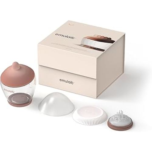 Emulait Classic Baby Bottle - Medium - Shape 1- Responsive Flow Valve