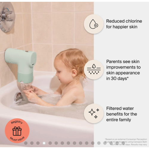 Bath Filter for Baby | The Best Bathtub Water Filter - Canopy