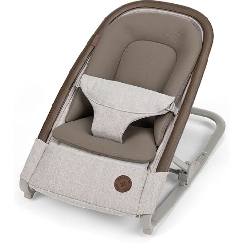 Maxi-COSI Kori 2-in-1 Baby Bouncer Seat for Infants, Baby Rocker Chair, Portable Baby Bouncer, Truffle