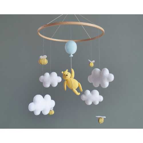 Winnie the Pooh nursery mobile classic theme