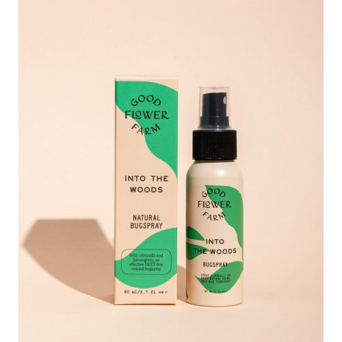 Into the Woods Natural Bugspray: Deet-free & Organic | Good Flower Farm