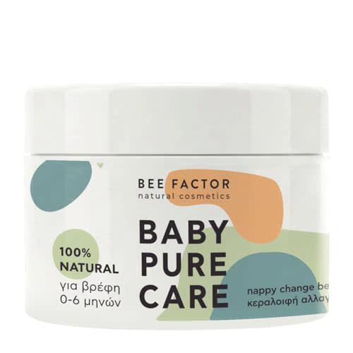 BEE FACTOR BABY PURE CARE 0-6 Diaper Care | Maintains Skin Softness, Protects Diaper Area, Suitable for Daily Use, Clinically Tested