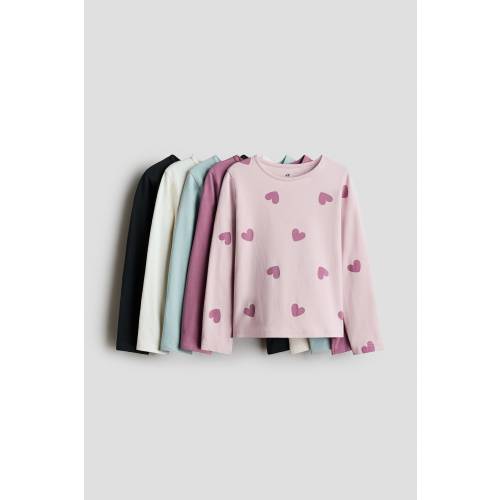 5-PACK LONG-SLEEVED T-SHIRTS