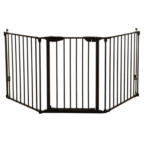 Dreambaby Adapta-Gate 79-in x 29.5-in Black Metal Safety Gate in the Child Safety Gates department at Lowes.com
