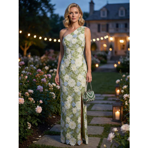 Sheath/Column Floral Dress