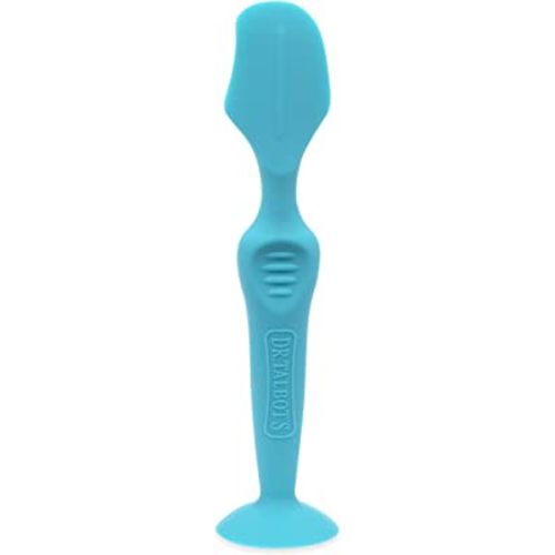 Nuby Dr. Talbots Silicone Diaper Cream Brush with Suction Base, Aqua