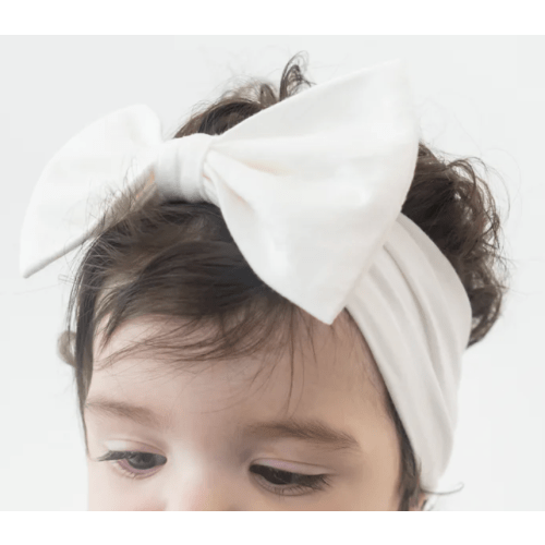Kyte Baby Bow Headband - Cloud