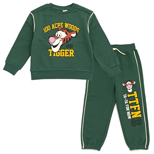 Disney Christmas Fleece Sweatshirt and Pants Outfit Set Newborn to Big Kid Sizes (Newborn - 10-12)
