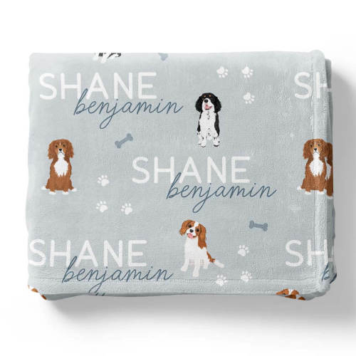 Personalized Kids Blanket | King Charles