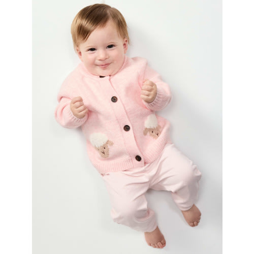 Graphic Cardigan Sweater for Baby