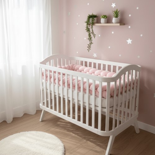 Soft Braid Crib Guard - CozyKnot™
