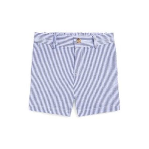 Baby Boys' Striped Flat-Front Shorts