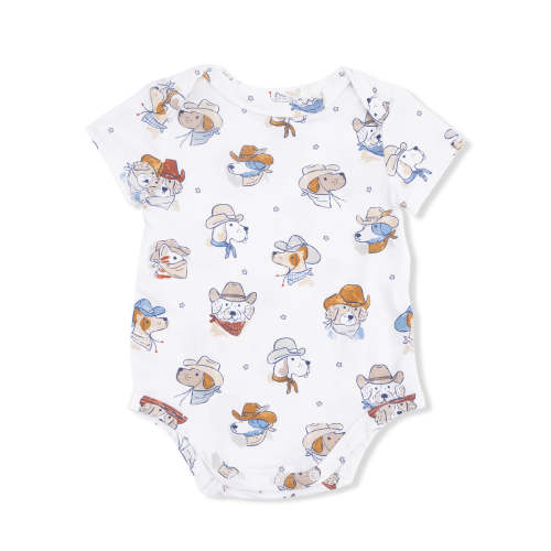Short Sleeve Bodysuit, Cowdogs
