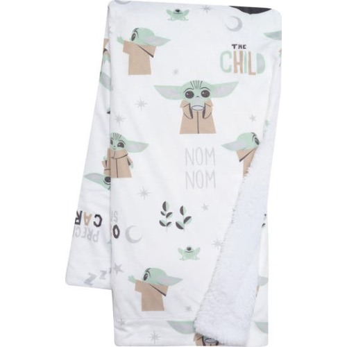 Star Wars The Child/Baby Yoda/Grogu Minky/Fleece Baby Blanket