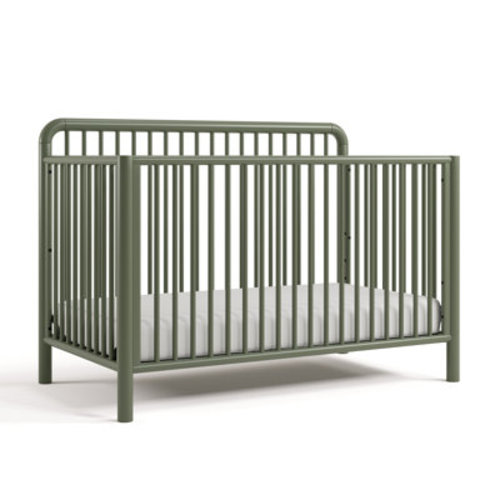 Storkcraft Porto Deluxe 5-in-1 Convertible Crib with Bonus Toddler Guardrail & Reviews | Wayfair