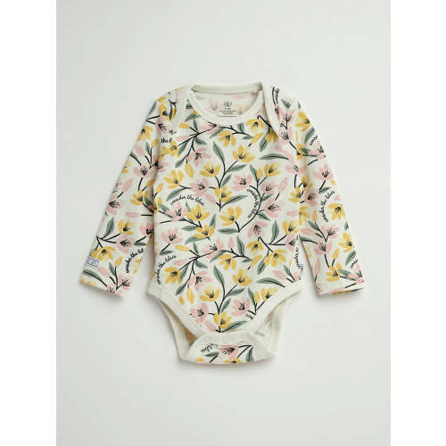 Consider the Lilies Long Sleeve Bodysuit Cotton – Holy Pals
