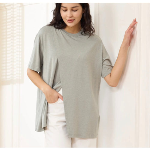 Nest Bump Nursing Short Sleeve T-shirt | Bamboo Blend | Nest Designs
