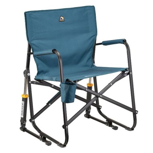 Gci Outdoor Freestyle Rocker Foldable Rocking Camp Chair - Slate
