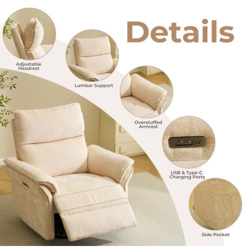 Nursery Rocking Recliner Chair Fund