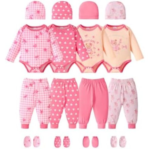 Baby Boy Girl Clothes Preemie Newborn Must Have Infant Essentials Outfits 20 Piece Clothing 0-18 Months