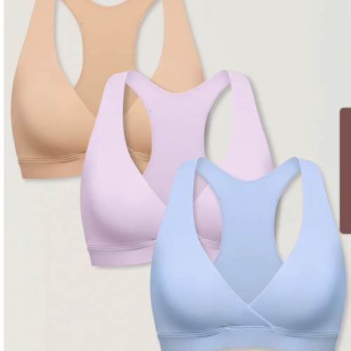3 Pack Inbarely® Racerback Nursing Bra