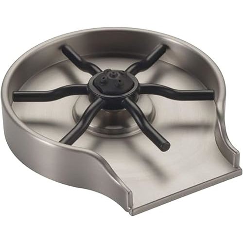 Delta Faucet Glass Rinser for Kitchen Sinks, Kitchen Sink Accessories, Bar Glass Rinser, SpotShield Stainless GR150-SP