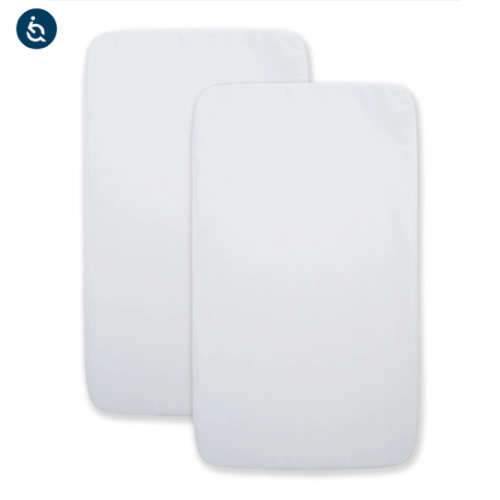 HALO Beside Sleeper Bassinet Sheets | 2 Pack | HALO