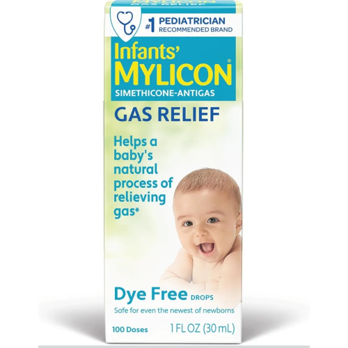 Amazon.com: MYLICON Gas Relief Drops for Infants and Babies, Dye Free Formula, 1 Fl Oz. | Gentle simethicone drops relieve infant gas & discomfort · Safe for newborns · help baby to naturally relieve gas