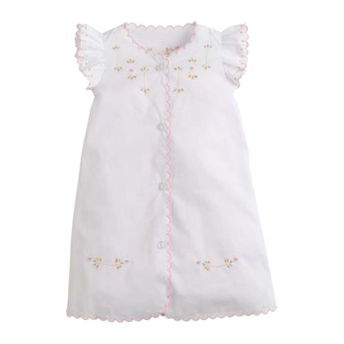 Tea Gown - Orange & Pink