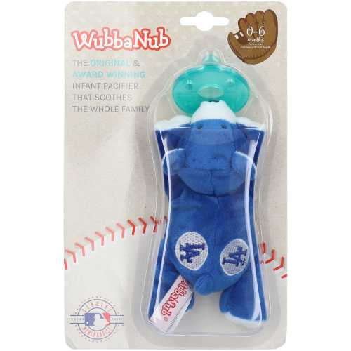 Los Angeles Dodgers Bear Plush and Pacifier
