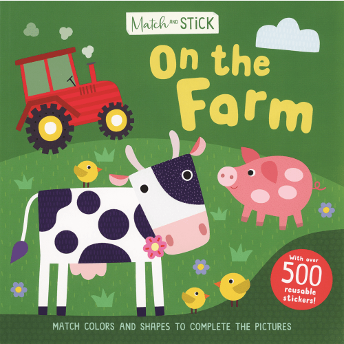 'Match and Stick: On the Farm' Sticker Book