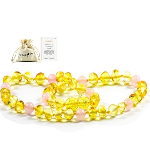 Baltic Amber Necklace - Natural Amber from Baltic Region, Genuine Amber 13 inch.