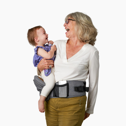 tushbaby Hip Seat Carrier - Grey
