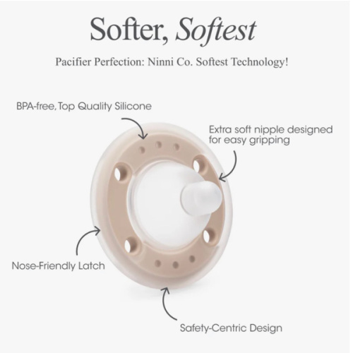 Ninni Pacifier Oatmeal 2 Pack