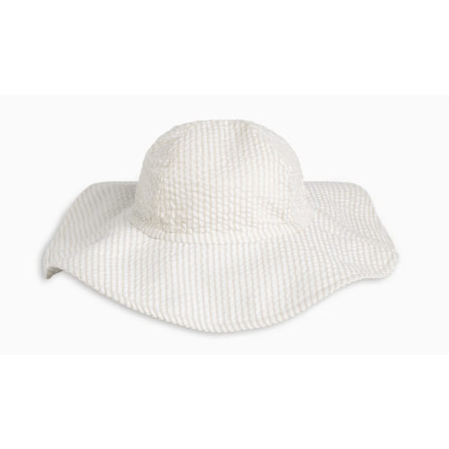 Seersucker Sun Hat