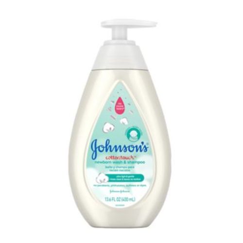Johnson & Johnson® Cotton Touch 13.5 oz. Newborn Baby Wash and Shampoo