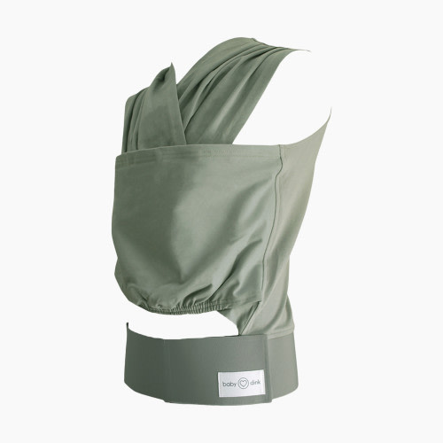 BabyDink T-Shirt Newborn Wrap Carrier - Sage, Large
