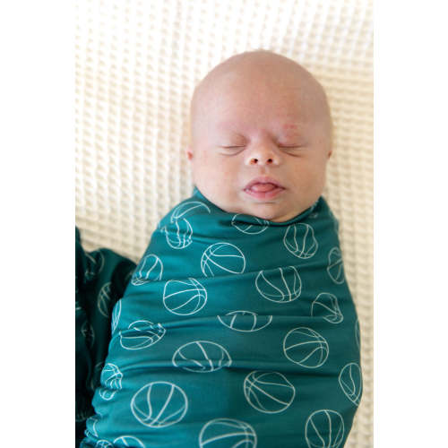 HUNTER GREEN BASKETBALLS | SWADDLE
