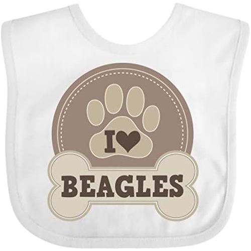 inktastic Beagle Dog Lover Baby Bib