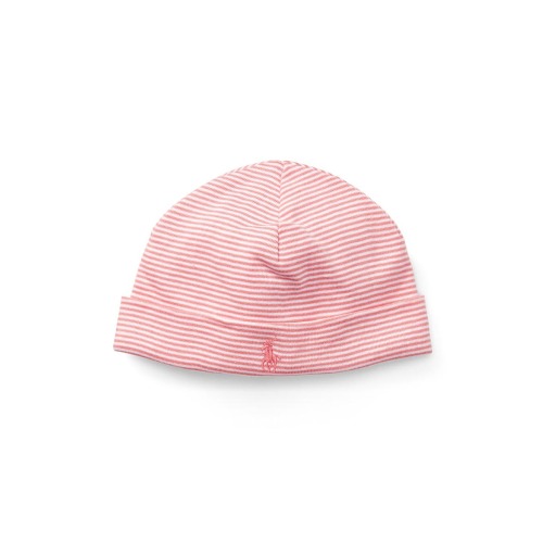 Stripe Logo Embroidered Beanie