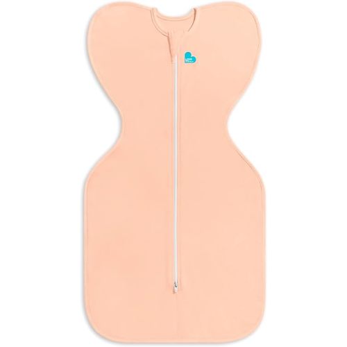 Love to Dream Swaddle UP, Baby Sleep Sack, Self-Soothing Swaddles for Newborns, Get Longer Sleep, Snug Fit Helps Calm Startle Reflex, Newborn Essentials for Baby, 1.0 TOG, 13-19 lbs, Coral