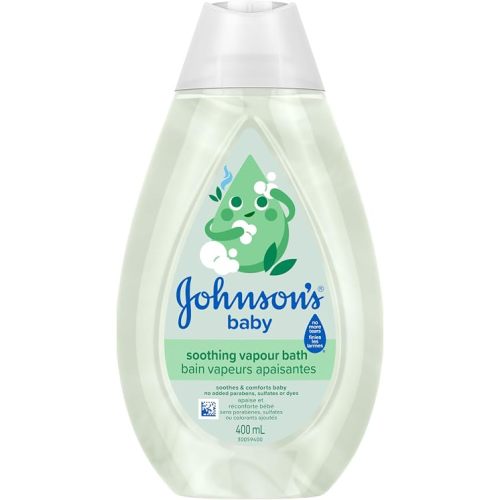 Johnson's Baby vapor bath, soothing baby wash with eucalyptus, 400ml