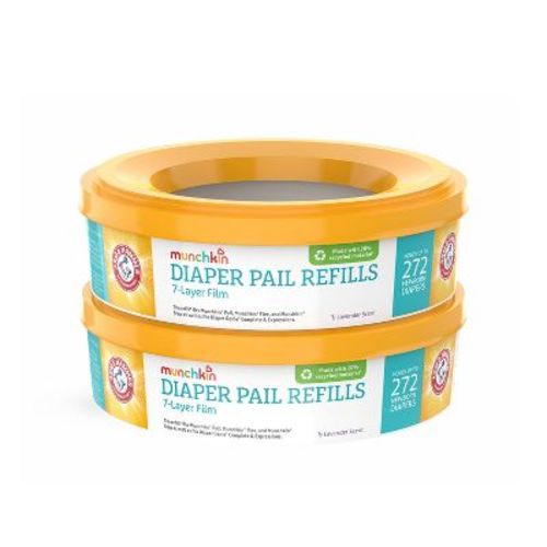 Munchkin Arm & Hammer Diaper Pail Refill Rings- 2pk