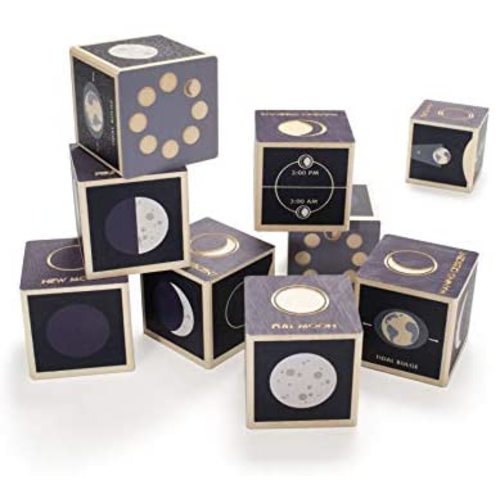 Uncle Goose Moon Phase Blocks - Made in The USA