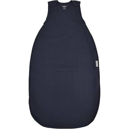 Woolino 4 Season Sleep Sack - Ultimate Merino Wool Sleeping Bag - Two-Way Zipper Adjustable Universal Size Sleep Sack for Baby (2-24 Months) - Indigo