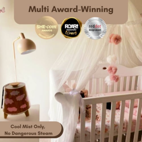 Baby Humidifier | Hush Ultrasonic Cool Mist Vaporiser | Snotty Noses