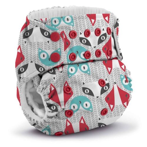 Kanga Care Rumparooz G3 Stay Dry Reusable One Size Cloth Pocket Diaper (6-55+ lbs) - Clyde Gray